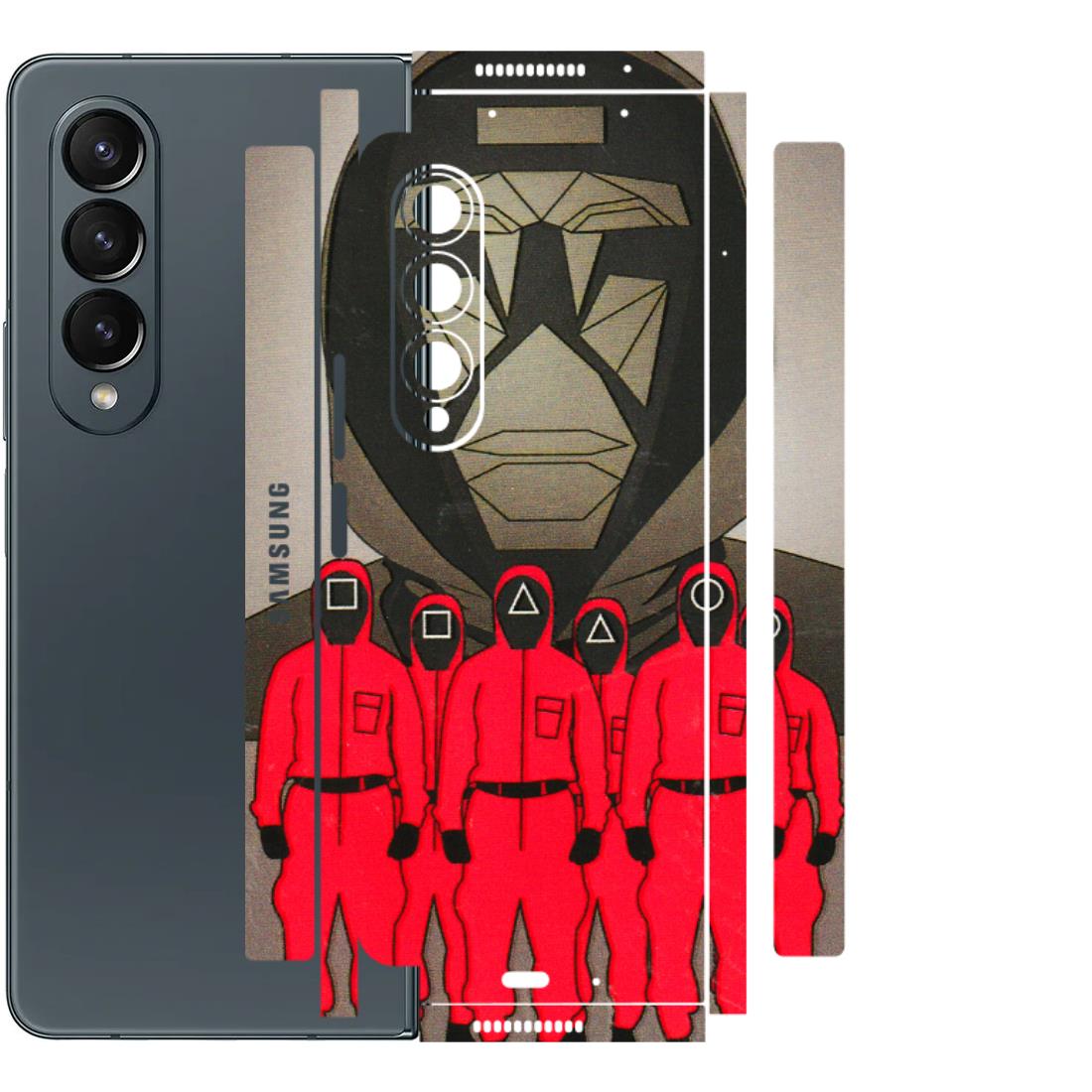 Samsung M/F/Note/Flip and C Phone Skins (All Models) - Squid Game Hero - 3D Embossed Finish (L-245) Samsung Galaxy Z Fold 4