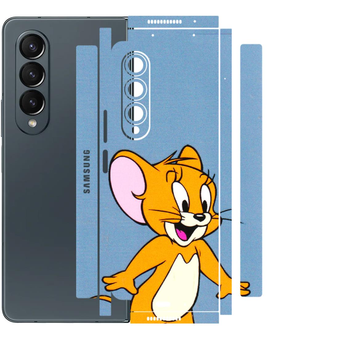 Samsung M/F/Note/Flip and C Phone Skins (All Models) - Jerry - 3D Embossed Finish (L-259) Samsung Galaxy Z Fold 4