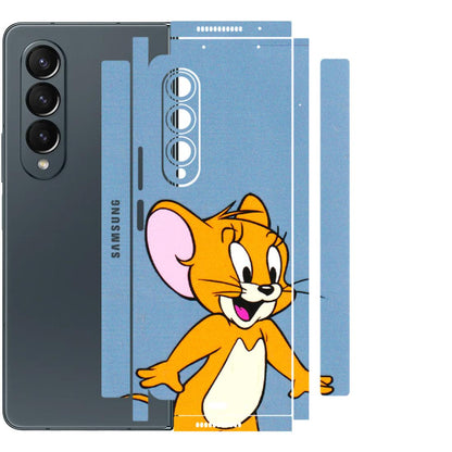 Samsung M/F/Note/Flip and C Phone Skins (All Models) - Jerry - 3D Embossed Finish (L-259) Samsung Galaxy Z Fold 4