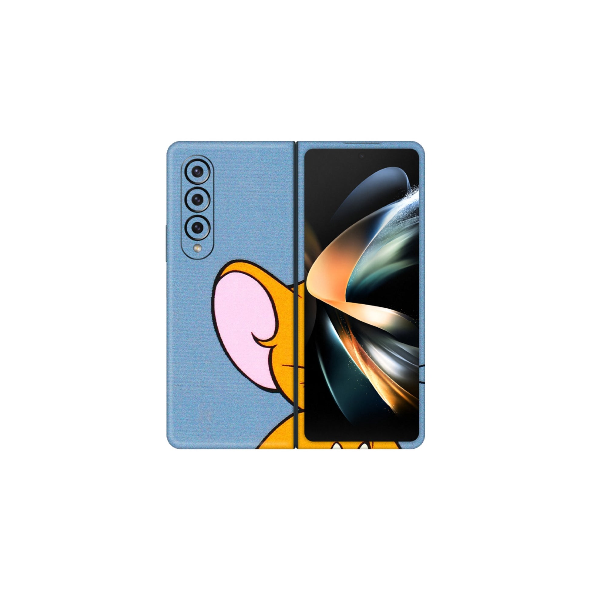Samsung M/F/Note/Flip and C Phone Skins (All Models) - Jerry - 3D Embossed Finish (L-259) Samsung Galaxy Z Fold 4