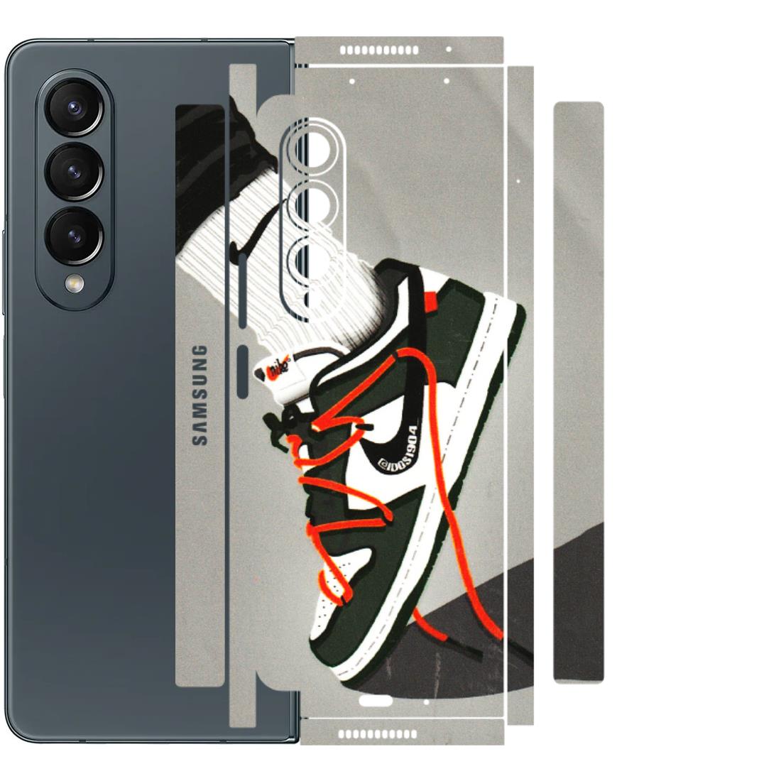 Samsung M/F/Note/Flip and C Phone Skins (All Models) - New Grey Sneaker - 3D Embossed Finish (L-261) Samsung Galaxy Z Fold 4