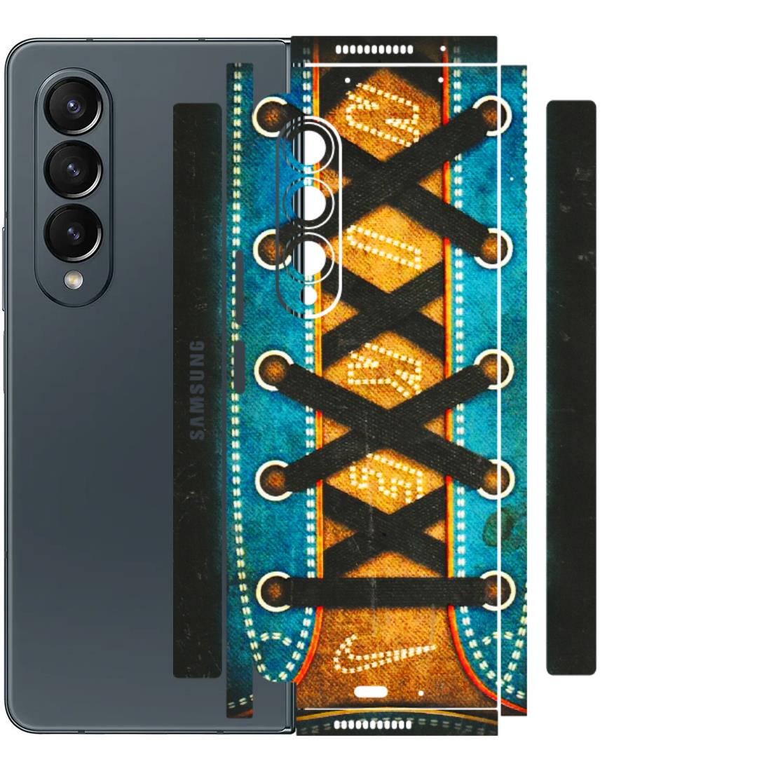 Samsung M/F/Note/Flip and C Phone Skins (All Models) - Sneakers Lover Nike - 3D Embossed Finish (L-262) Samsung Galaxy Z Fold 4