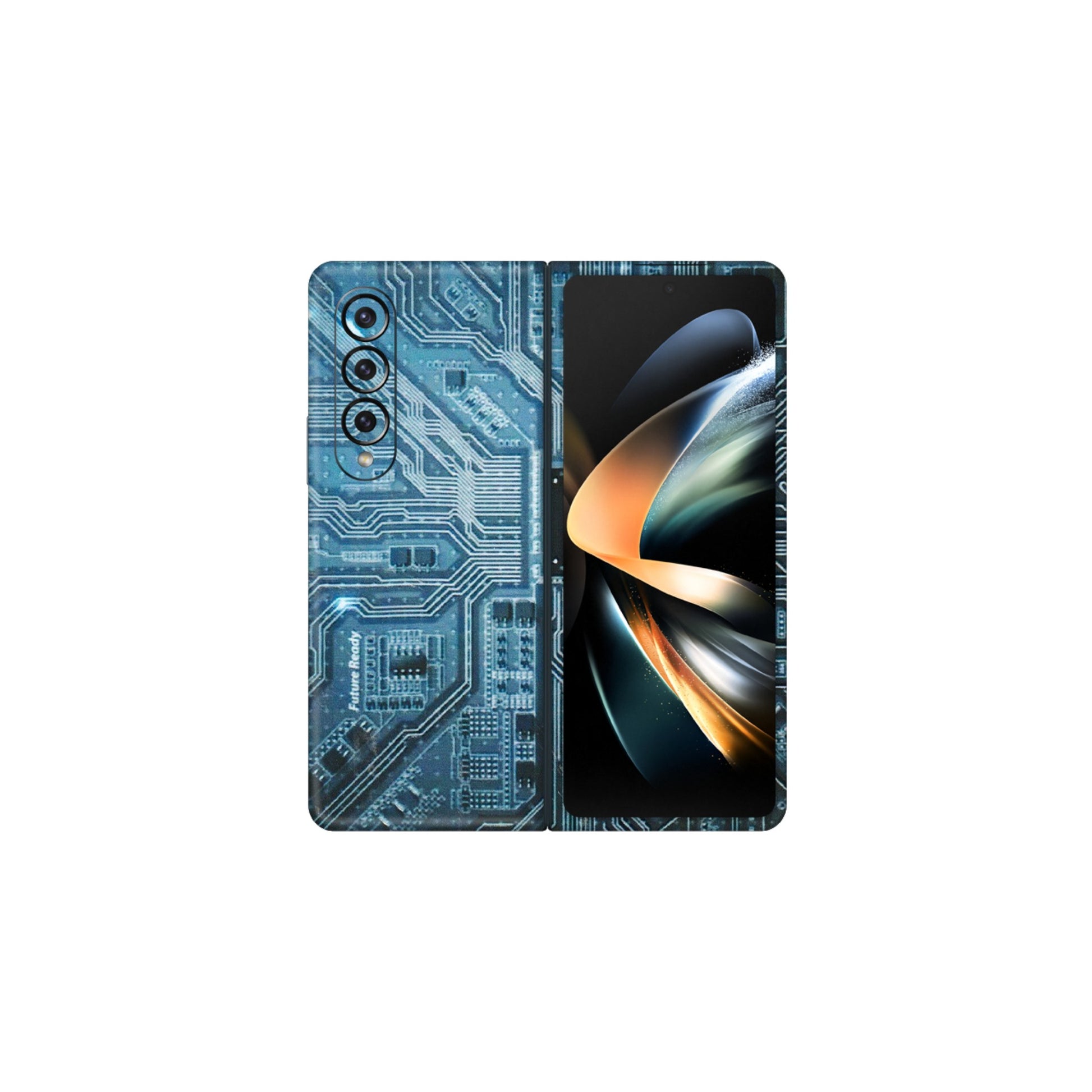 Samsung M/F/Note/Flip and C Phone Skins (All Models) - Original Circuit - 3D Embossed Finish (L-267) Samsung Galaxy Z Fold 4