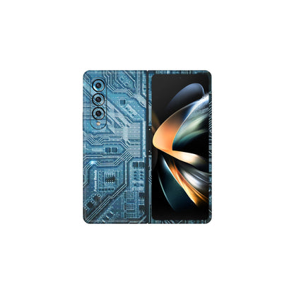 Samsung M/F/Note/Flip and C Phone Skins (All Models) - Original Circuit - 3D Embossed Finish (L-267) Samsung Galaxy Z Fold 4