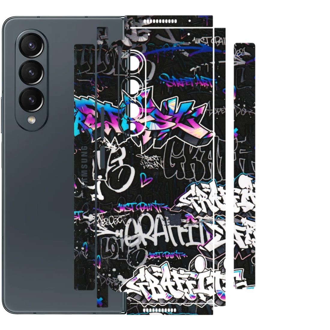 Samsung M/F/Note/Flip and C Phone Skins (All Models) - Graffiti Killer - 3D Embossed Finish (L-274) Samsung Galaxy Z Fold 4