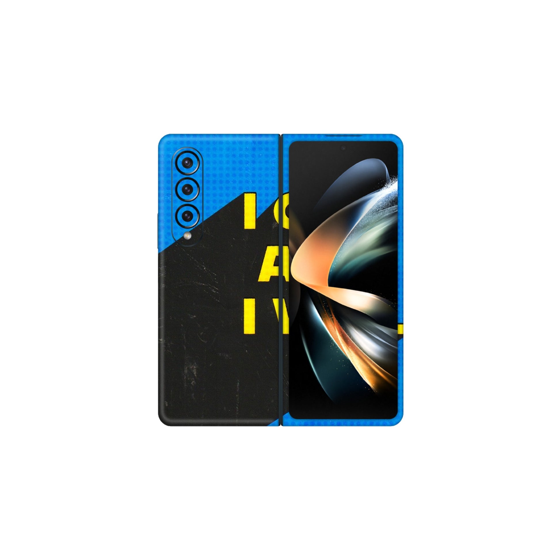 Samsung M/F/Note/Flip and C Phone Skins (All Models) - I Can And I Will - 3D Embossed Finish (L-281) Samsung Galaxy Z Fold 4
