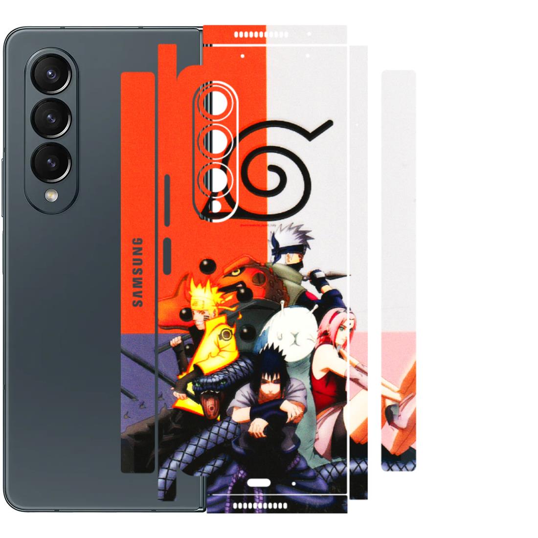 Samsung M/F/Note/Flip and C Phone Skins (All Models) - Naruto Final Fight - 3D Embossed Finish (L-33) Samsung Galaxy Z Fold 4
