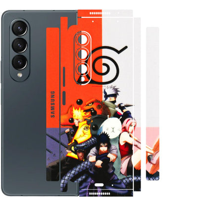 Samsung M/F/Note/Flip and C Phone Skins (All Models) - Naruto Final Fight - 3D Embossed Finish (L-33) Samsung Galaxy Z Fold 4
