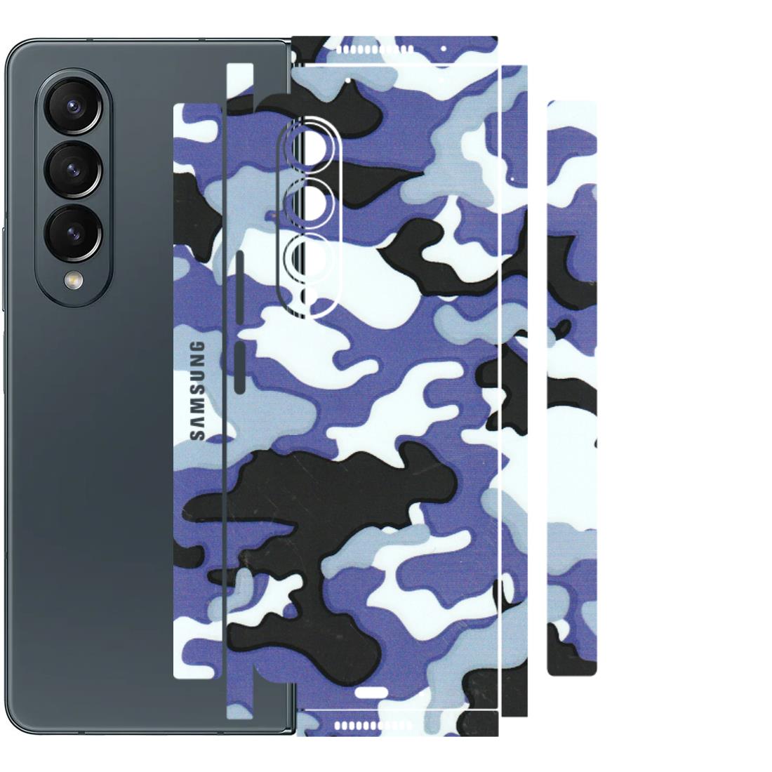 Samsung M/F/Note/Flip and C Phone Skins (All Models) - Powerfull Military Camoflauge - 3D Embossed Finish (L-49) Samsung Galaxy Z Fold 4