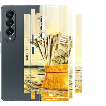 Samsung M/F/Note/Flip and C Phone Skins (All Models) - Show Me The Money - 3D Embossed Finish (L-52) Samsung Galaxy Z Fold 4