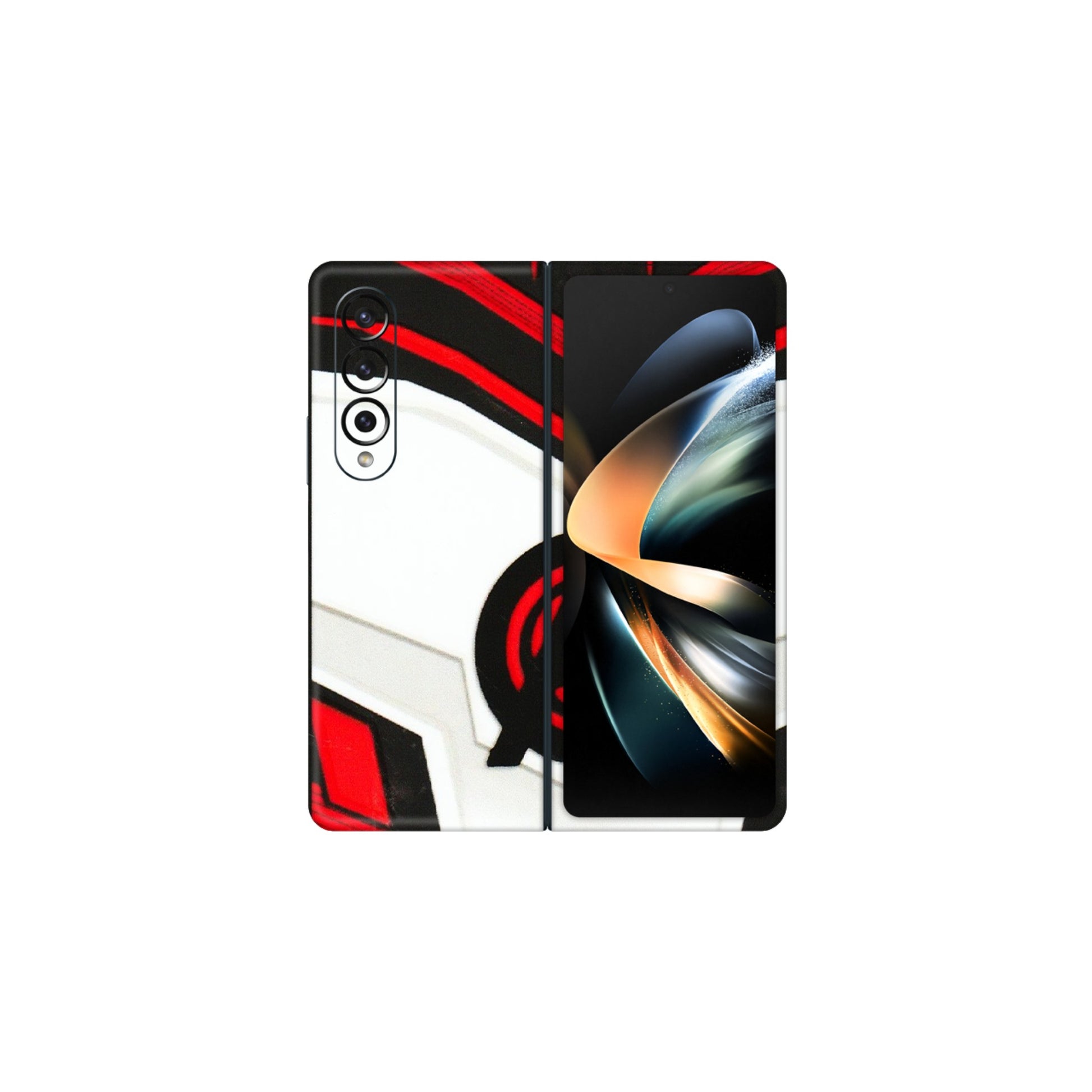 Samsung M/F/Note/Flip and C Phone Skins (All Models) - Avengers Logo - 3D Embossed Finish (L-55) Samsung Galaxy Z Fold 4