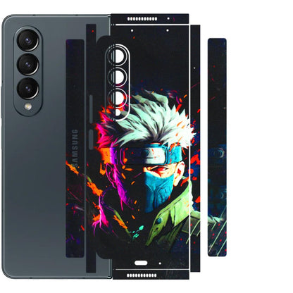 Samsung M/F/Note/Flip and C Phone Skins (All Models) - Anime Cool Character - 3D Embossed Finish (L-59) Samsung Galaxy Z Fold 4