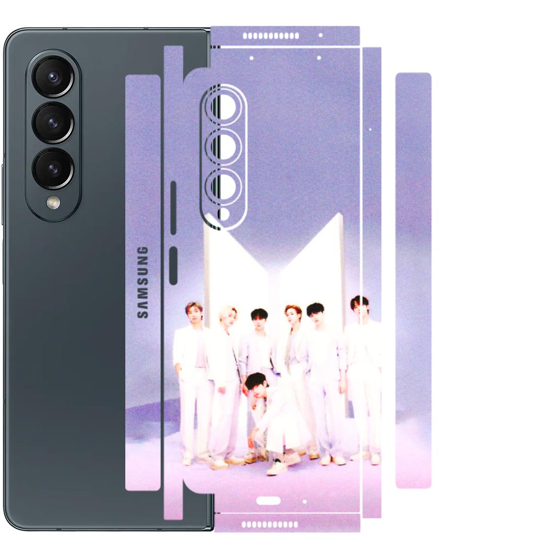 Samsung M/F/Note/Flip and C Phone Skins (All Models) - BTS - 3D Embossed Finish (L-94) Samsung Galaxy Z Fold 4