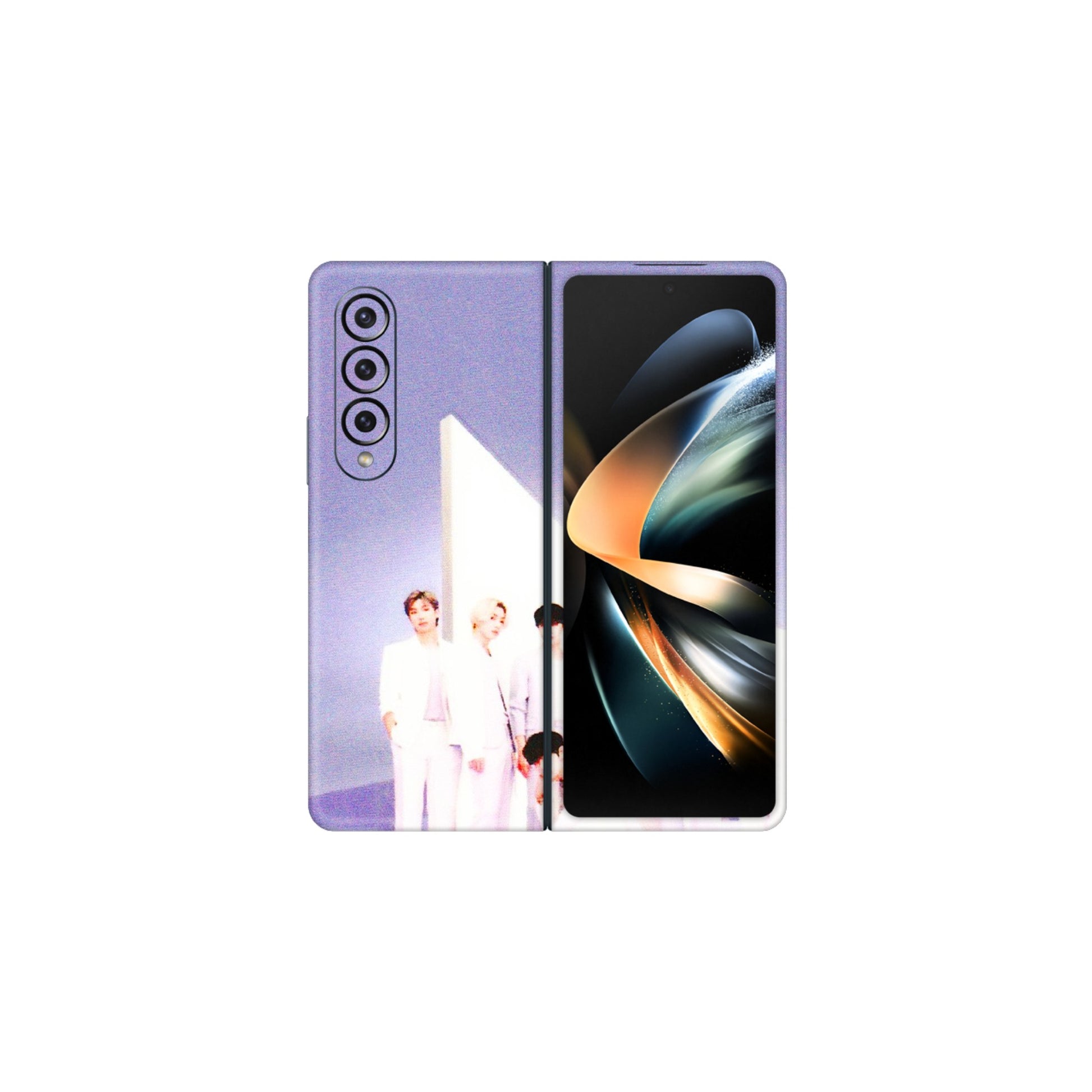 Samsung M/F/Note/Flip and C Phone Skins (All Models) - BTS - 3D Embossed Finish (L-94) Samsung Galaxy Z Fold 4