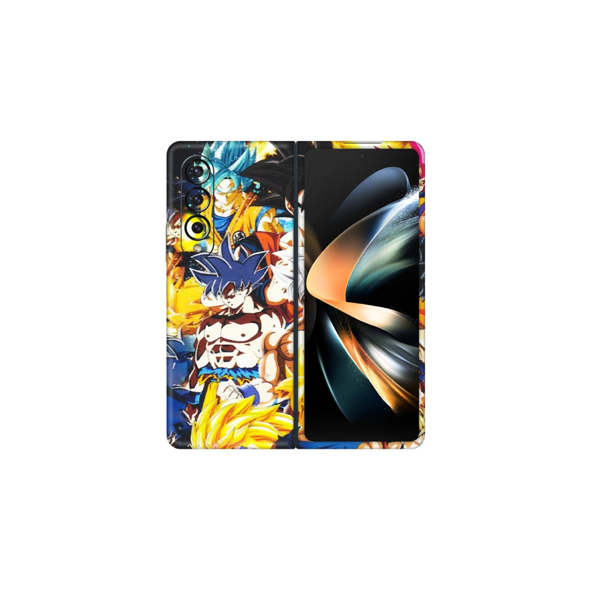 Samsung M/F/Note/Flip and C Phone Skins (All Models) - Ultimate Dragon Ball Z - Matte Finish (M-100) Samsung Galaxy Z Fold 4