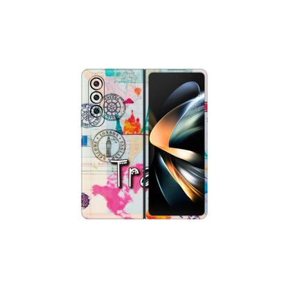 Samsung M/F/Note/Flip and C Phone Skins (All Models) - Travel The Wonders - Matte Finish (M-108) Samsung Galaxy Z Fold 4