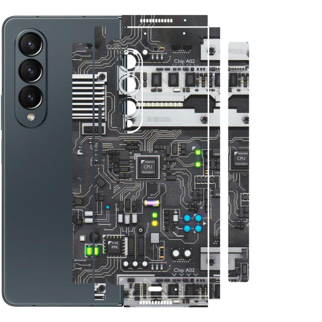 Samsung M/F/Note/Flip and C Phone Skins (All Models) - Motherboard Internals - Matte Finish (M-135) Samsung Galaxy Z Fold 4