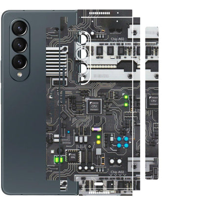 Samsung M/F/Note/Flip and C Phone Skins (All Models) - Motherboard Internals - Matte Finish (M-135) Samsung Galaxy Z Fold 4