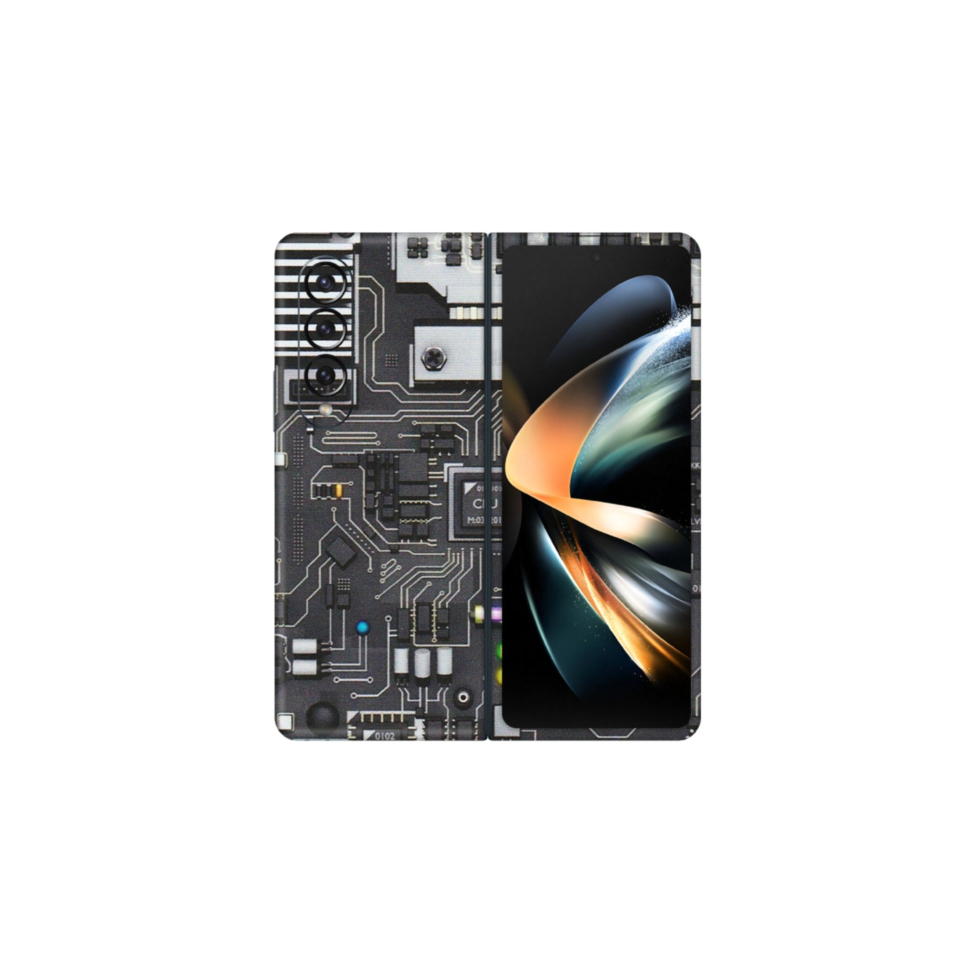 Samsung M/F/Note/Flip and C Phone Skins (All Models) - Motherboard Internals - Matte Finish (M-135) Samsung Galaxy Z Fold 4