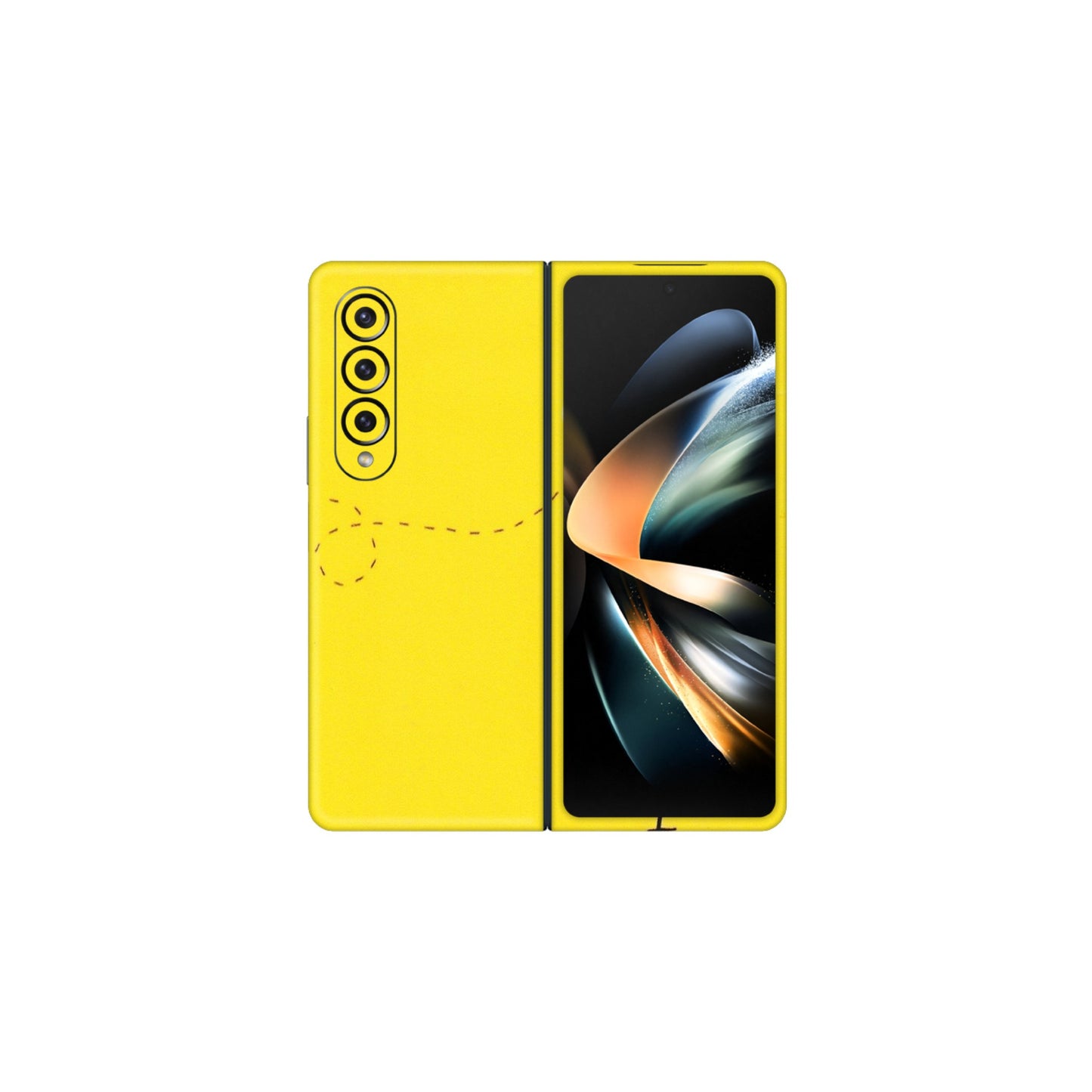 Samsung M/F/Note/Flip and C Phone Skins (All Models) - Dream Is Nothing Without Action - Matte Finish (M-138) Samsung Galaxy Z Fold 4