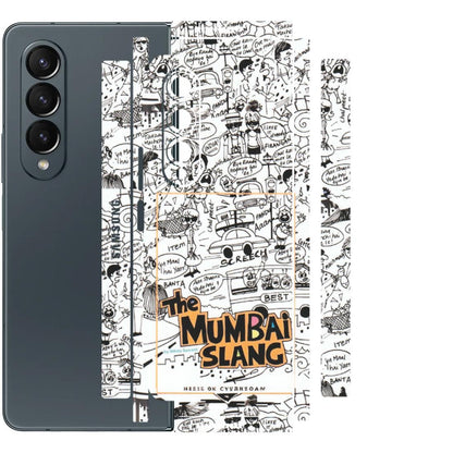 Samsung M/F/Note/Flip and C Phone Skins (All Models) - The Mumbai Slang - Matte Finish (M-142) Samsung Galaxy Z Fold 4
