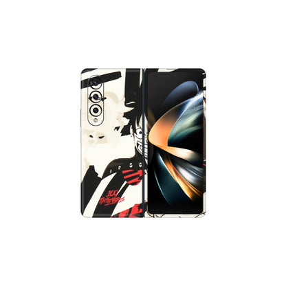 Samsung M/F/Note/Flip and C Phone Skins (All Models) - Monkey D.Luffy Manga Anime - Matte Finish (M-145) Samsung Galaxy Z Fold 4