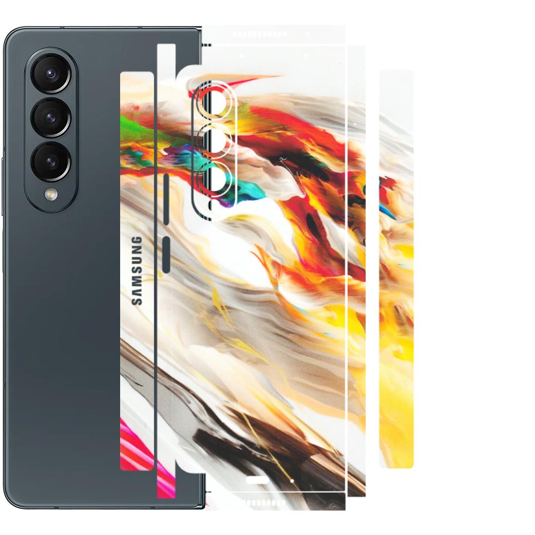 Samsung M/F/Note/Flip and C Phone Skins (All Models) - Acrylic Paint - Matte Finish (M-166) Samsung Galaxy Z Fold 4