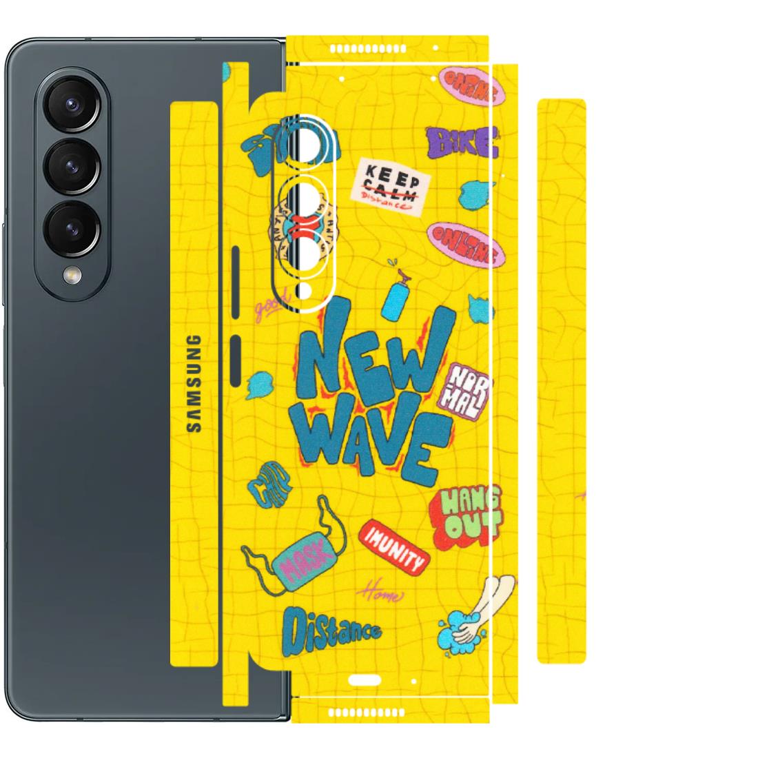 Samsung M/F/Note/Flip and C Phone Skins (All Models) - New Wave Life - Matte Finish (M-17) Samsung Galaxy Z Fold 4