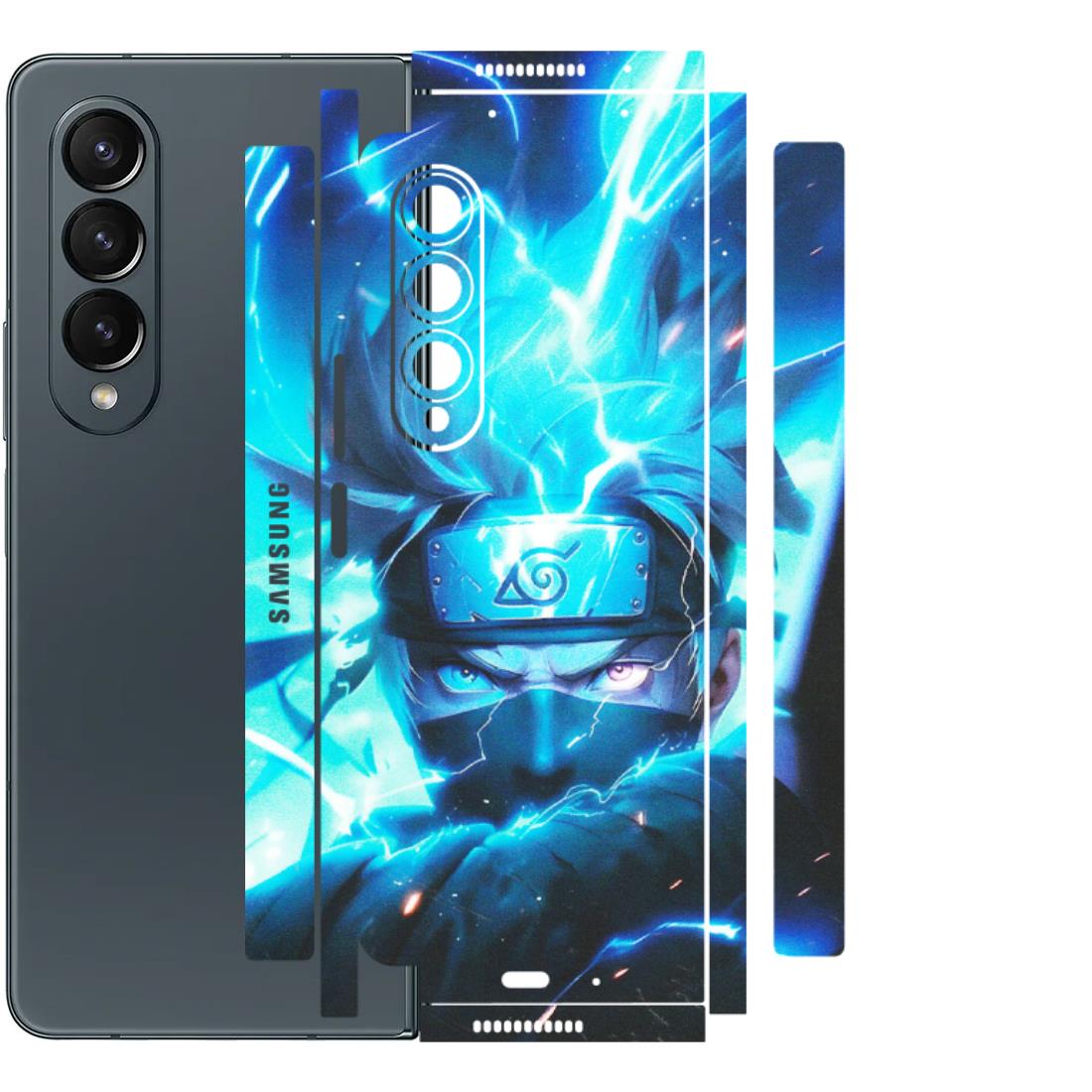 Samsung M/F/Note/Flip and C Phone Skins (All Models) - Naruto Storming Rage - Matte Finish (M-171) Samsung Galaxy Z Fold 4