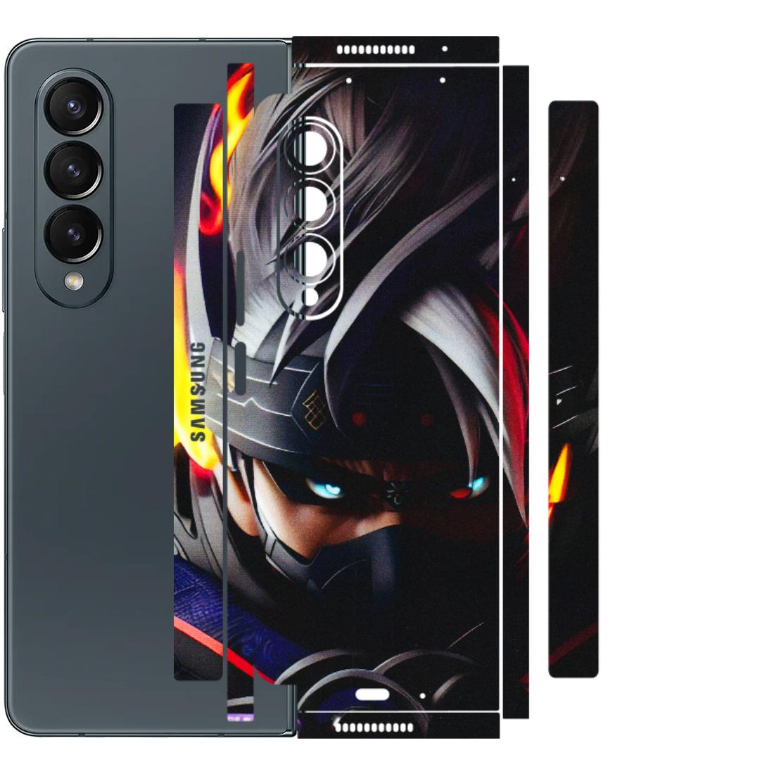 Samsung M/F/Note/Flip and C Phone Skins (All Models) - Nennya Naruto Anime - Matte Finish (M-174) Samsung Galaxy Z Fold 4