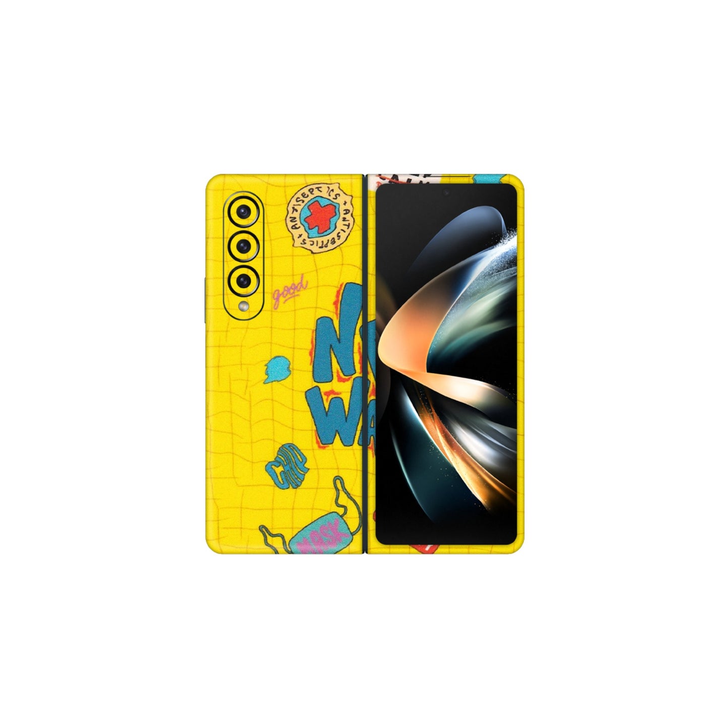 Samsung M/F/Note/Flip and C Phone Skins (All Models) - New Wave Life - Matte Finish (M-17) Samsung Galaxy Z Fold 4