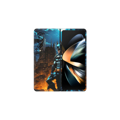 Samsung M/F/Note/Flip and C Phone Skins (All Models) - Batman Arkham City - Matte Finish (M-01) Samsung Galaxy Z Fold 4