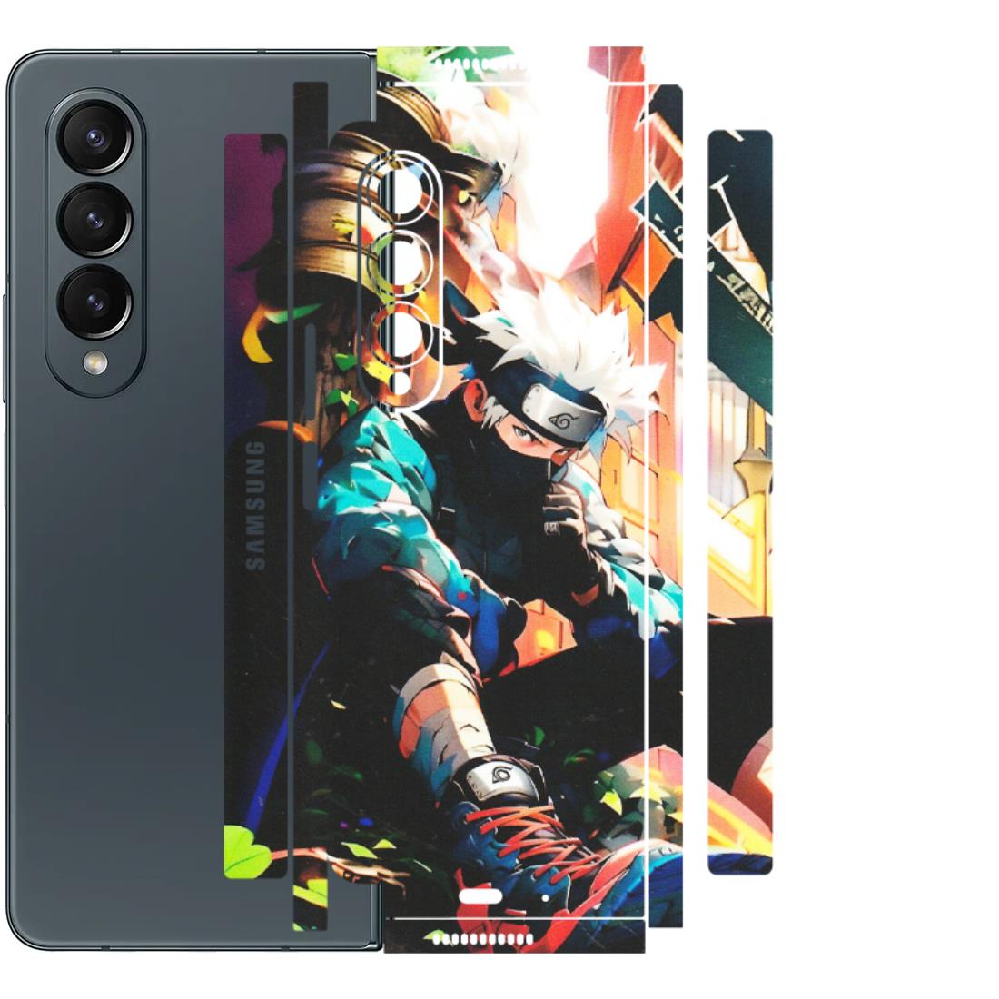 Samsung M/F/Note/Flip and C Phone Skins (All Models) - Ash & Pikachu - Matte Finish (M-26) Samsung Galaxy Z Fold 4
