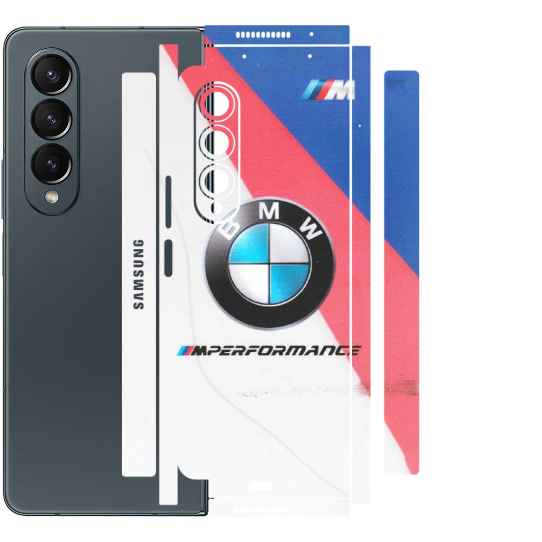 Samsung M/F/Note/Flip and C Phone Skins (All Models) - BMW Logo Performance - Matte Finish (M-27) Samsung Galaxy Z Fold 4