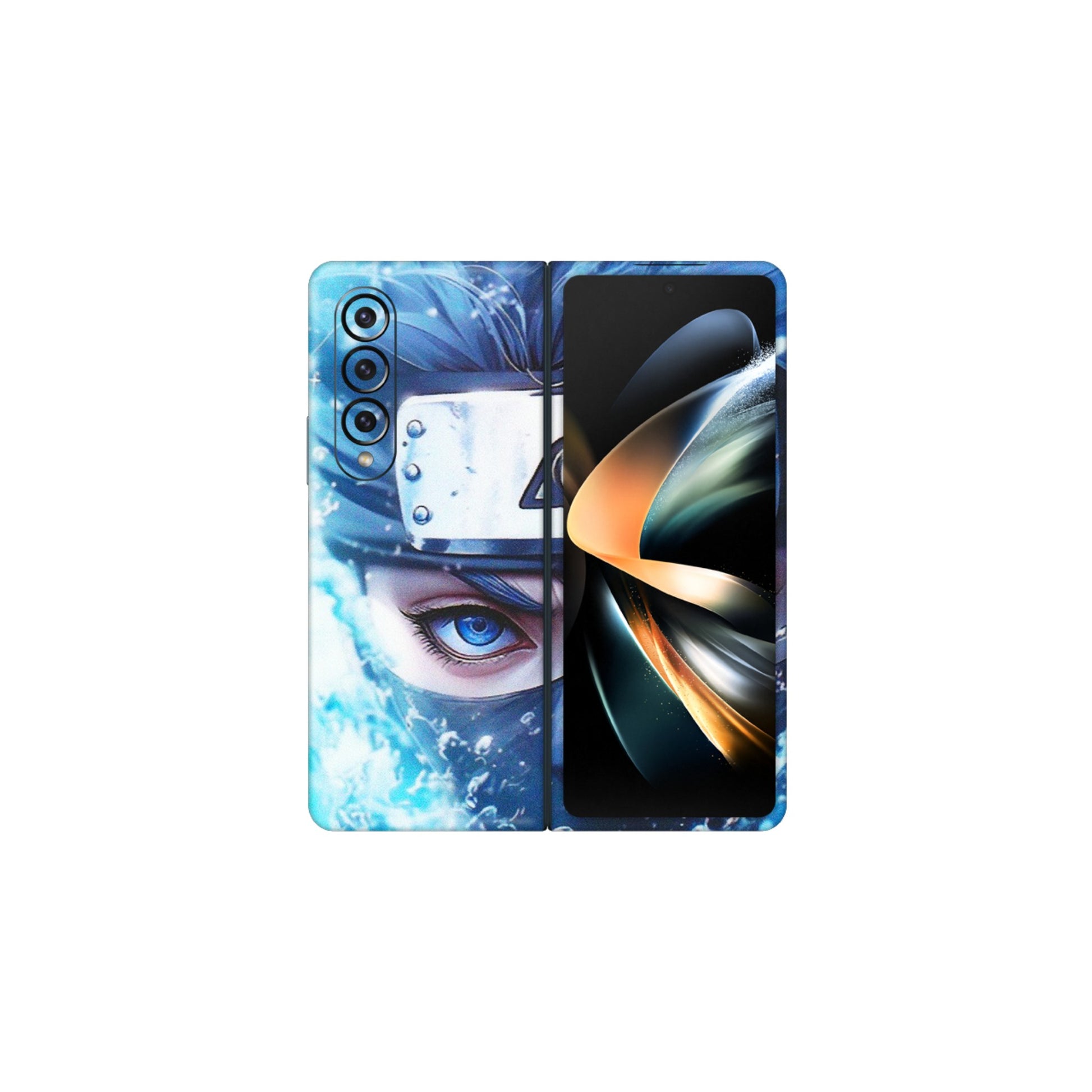 Samsung M/F/Note/Flip and C Phone Skins (All Models) - Naruto New - Matte Finish (M-02) Samsung Galaxy Z Fold 4