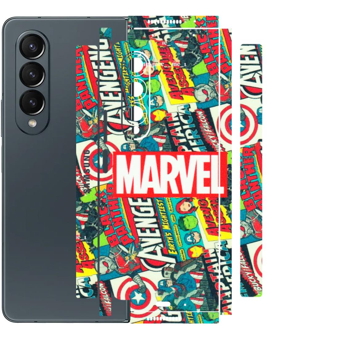 Samsung M/F/Note/Flip and C Phone Skins (All Models) - Marvel Comic Lover - Matte Finish (M-30) Samsung Galaxy Z Fold 4