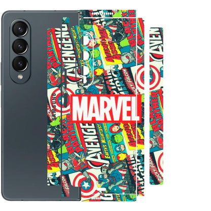 Samsung M/F/Note/Flip and C Phone Skins (All Models) - Marvel Comic Lover - Matte Finish (M-30) Samsung Galaxy Z Fold 4