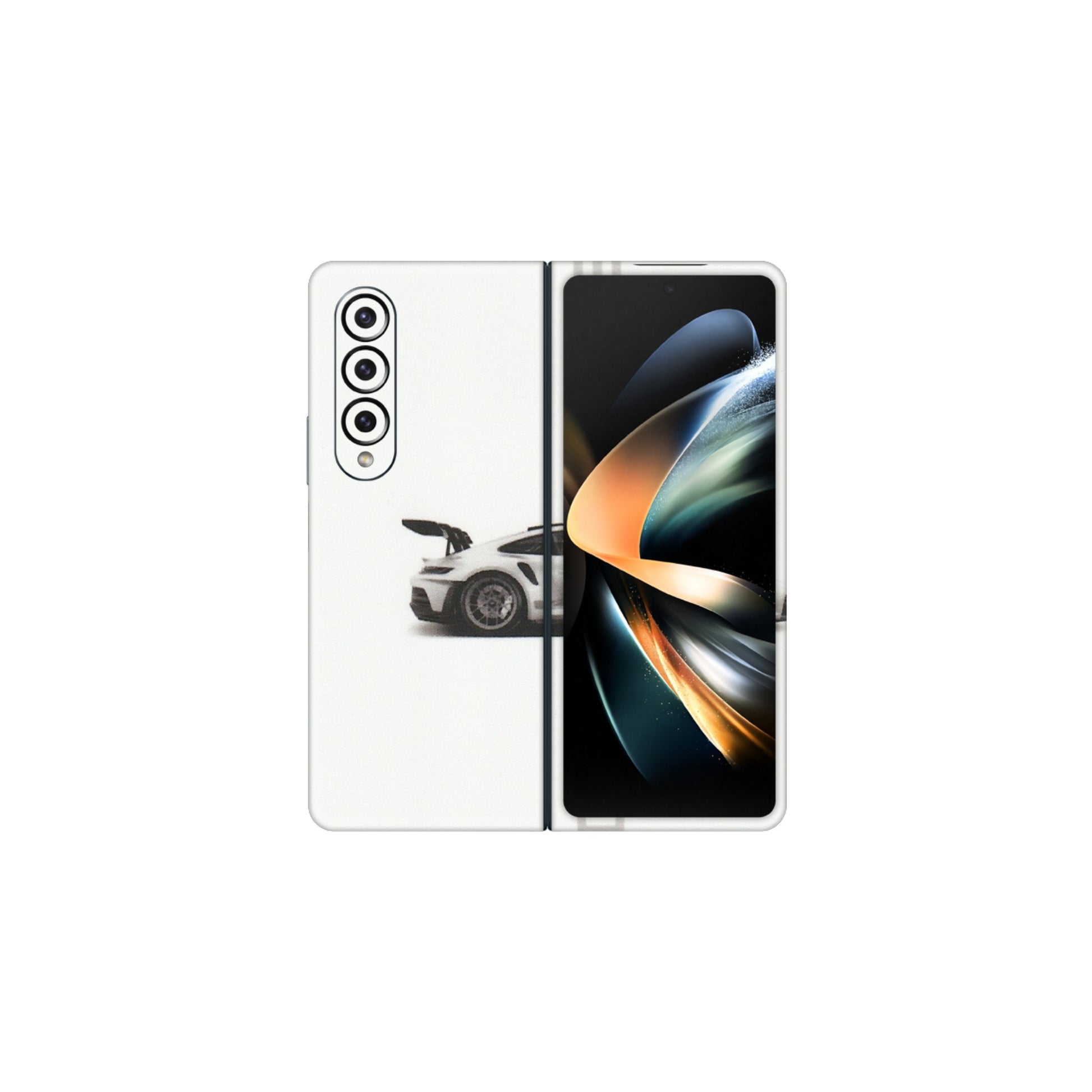Samsung M/F/Note/Flip and C Phone Skins (All Models) - Porche Car Lover - Matte Finish (M-31) Samsung Galaxy Z Fold 4
