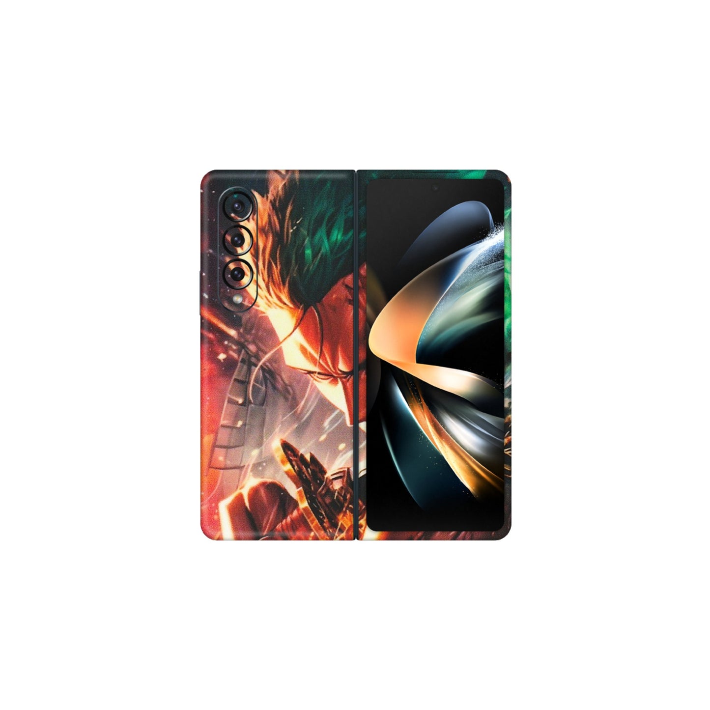 Samsung M/F/Note/Flip and C Phone Skins (All Models) - Anime Gojo Sword - Matte Finish (M-32) Samsung Galaxy Z Fold 4