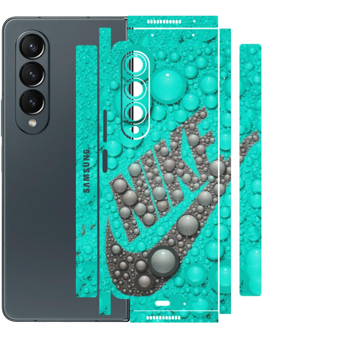 Samsung M/F/Note/Flip and C Phone Skins (All Models) - Shoe Brand Bubbles - Matte Finish (M-42) Samsung Galaxy Z Fold 4