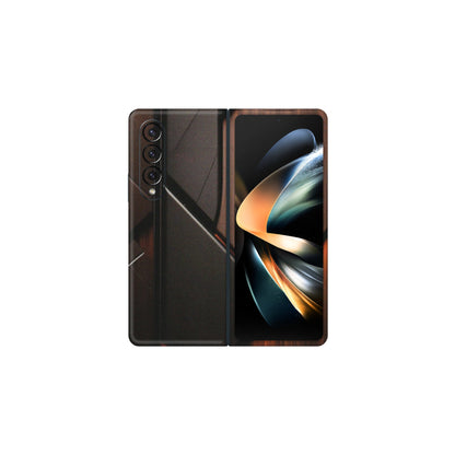 Samsung M/F/Note/Flip and C Phone Skins (All Models) - Lambo Beauty Wood Pattern Sober - Matte Finish (M-51) Samsung Galaxy Z Fold 4