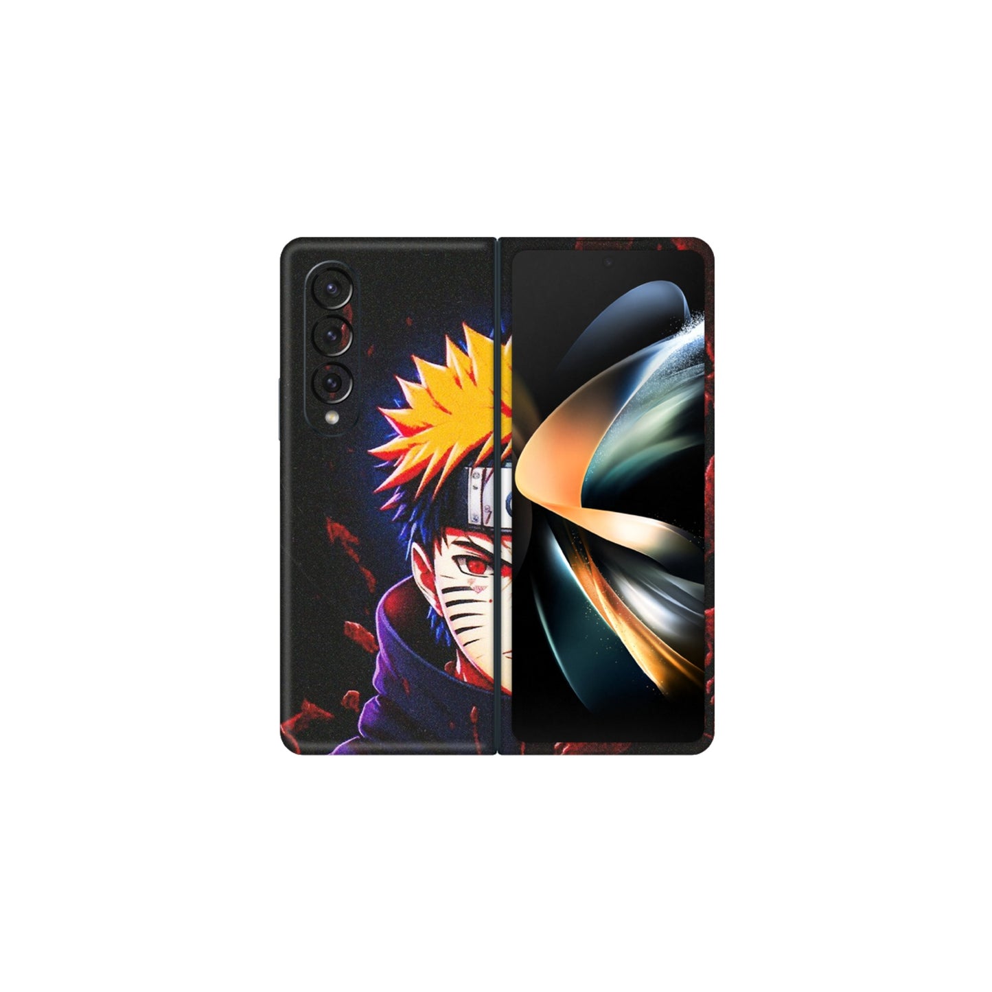 Samsung M/F/Note/Flip and C Phone Skins (All Models) - Naruto X Evil - Matte Finish (M-70) Samsung Galaxy Z Fold 4