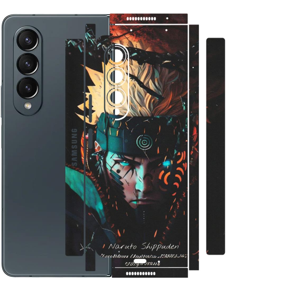 Samsung M/F/Note/Flip and C Phone Skins (All Models) - Naruto Shippuden - Matte Finish (M-76) Samsung Galaxy Z Fold 4