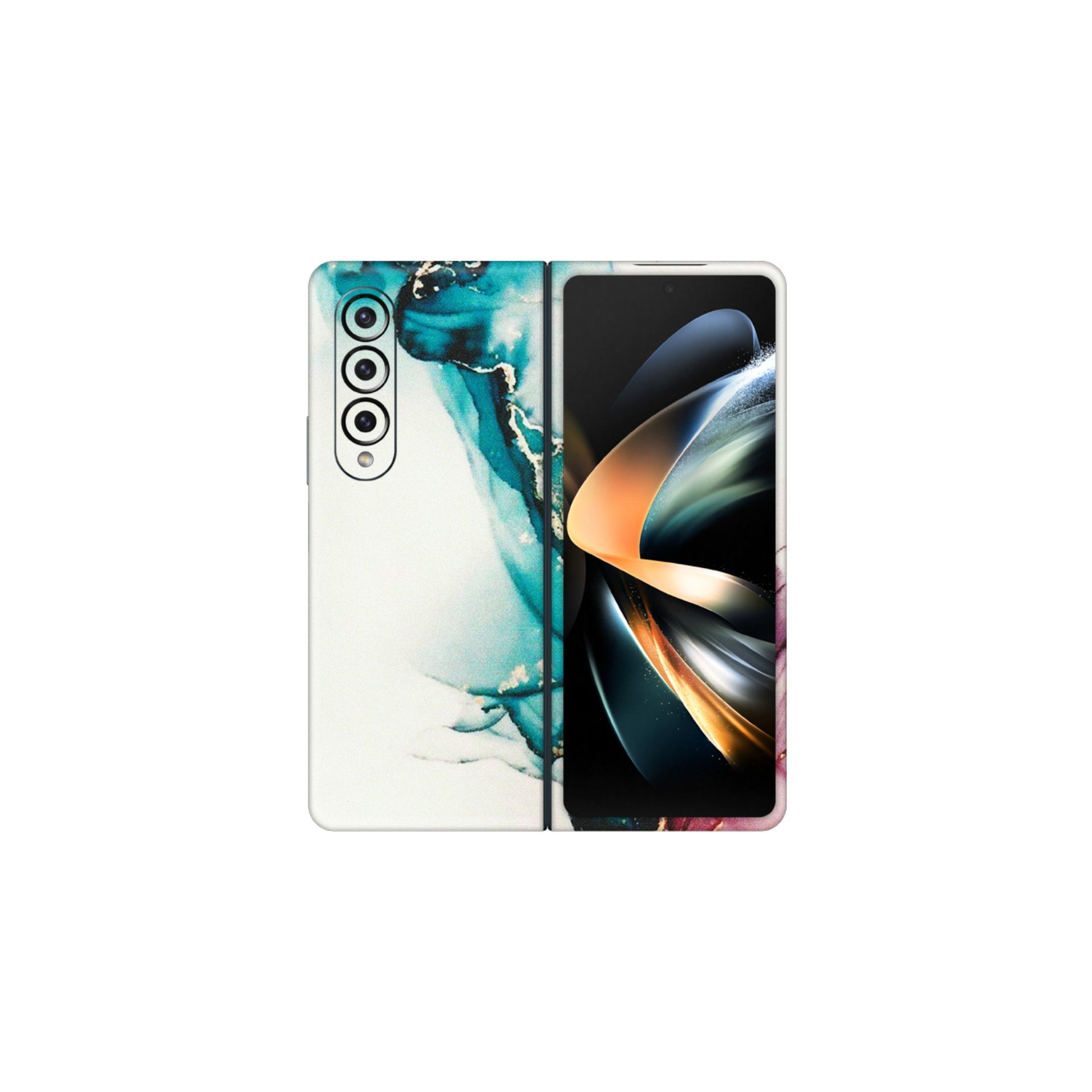 Samsung M/F/Note/Flip and C Phone Skins (All Models) - Elegant Marble - Matte Finish (M-81) Samsung Galaxy Z Fold 4