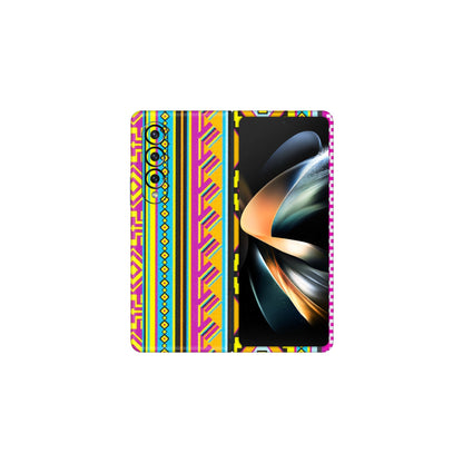 Samsung M/F/Note/Flip and C Phone Skins (All Models) - Thai illustration - Matte Finish (M-89) Samsung Galaxy Z Fold 4