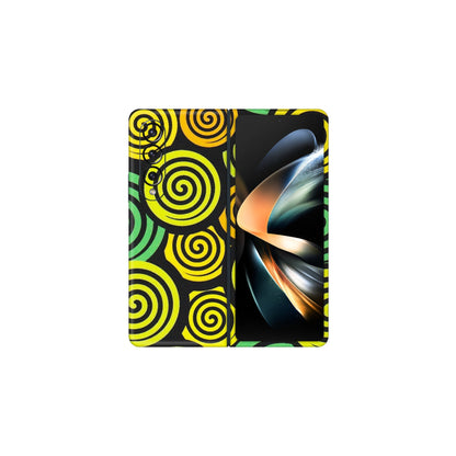 Samsung M/F/Note/Flip and C Phone Skins (All Models) - Crazy Spiral - Matte Finish (M-91) Samsung Galaxy Z Fold 4