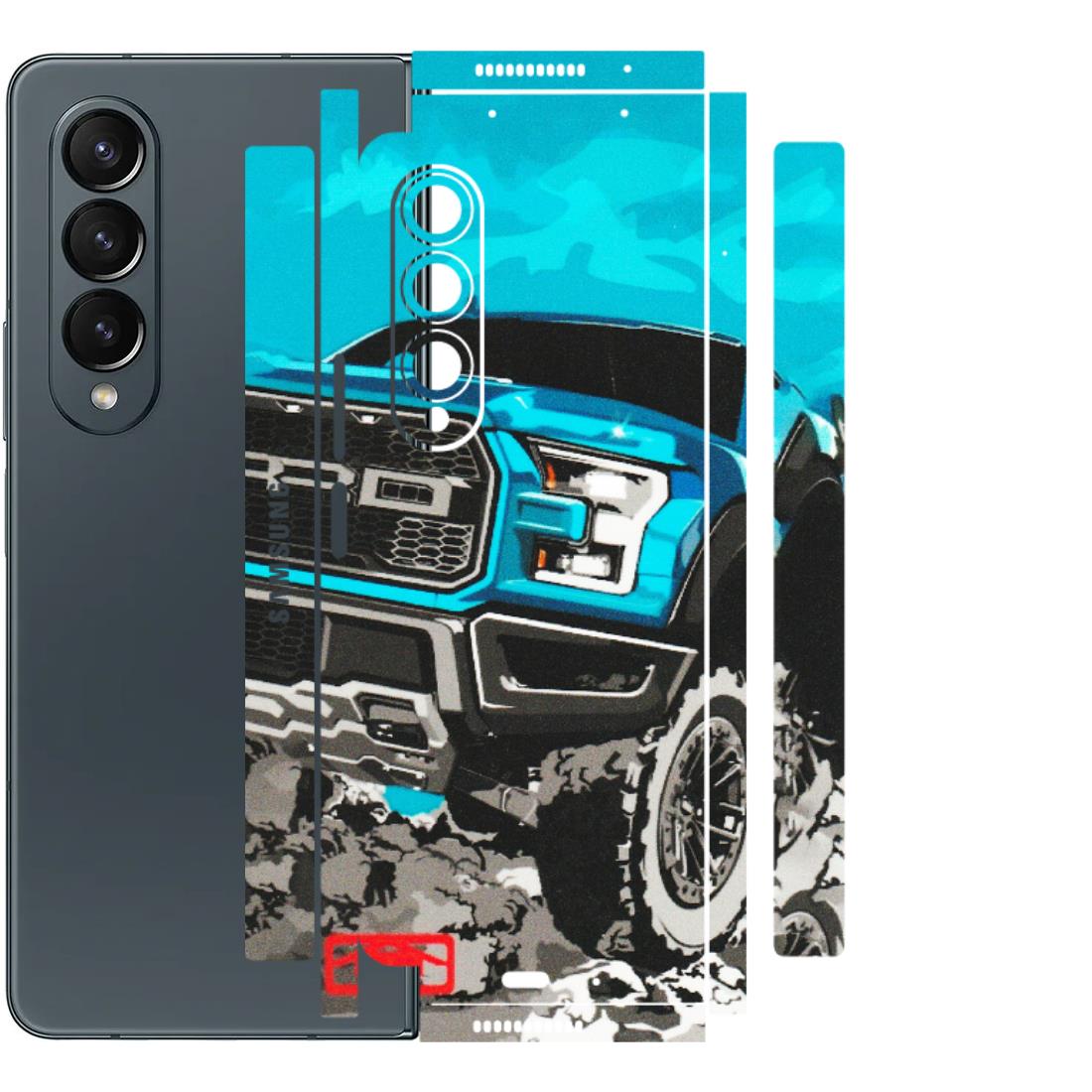 Samsung M/F/Note/Flip and C Phone Skins (All Models) - Off Roading Lover - Matte Finish (M-95) Samsung Galaxy Z Fold 4