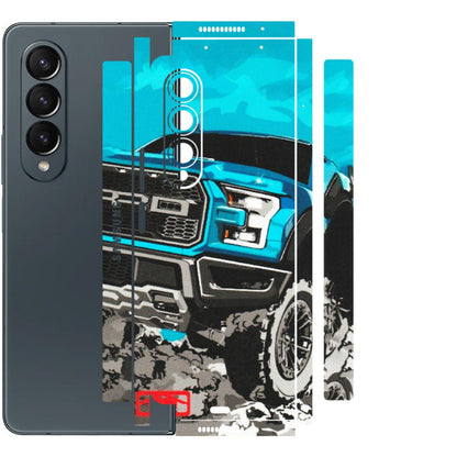 Samsung M/F/Note/Flip and C Phone Skins (All Models) - Off Roading Lover - Matte Finish (M-95) Samsung Galaxy Z Fold 4