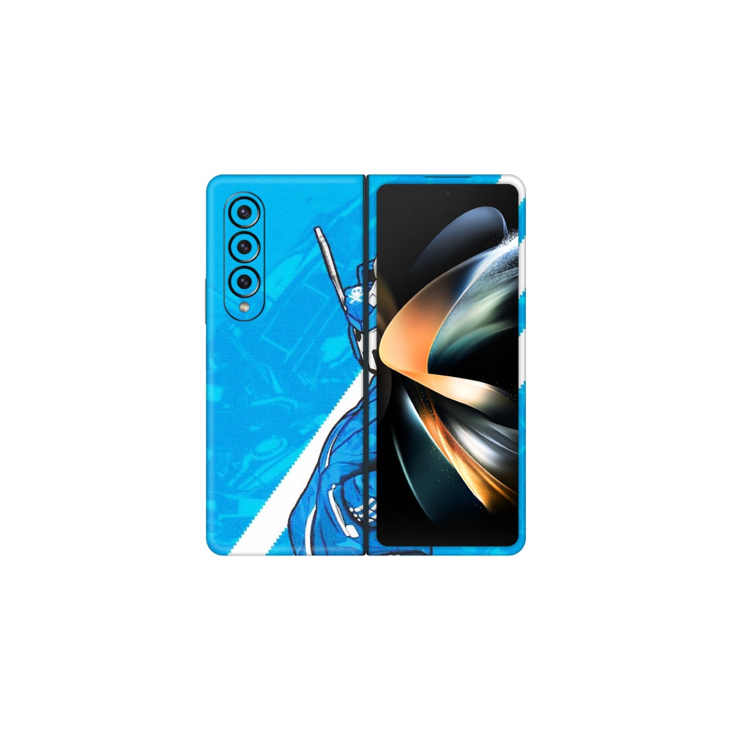 Samsung M/F/Note/Flip and C Phone Skins (All Models) - Battle of Adidas - Matte Finish (M-98) Samsung Galaxy Z Fold 4