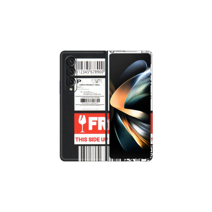 Samsung M/F/Note/Flip and C Phone Skins (All Models) - Handle With Care - Matte Finish (M-99) Samsung Galaxy Z Fold 4